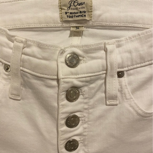 J. Crew 9” High-Rise Toothpick Button-Fly Jeans - Picture 3 of 3